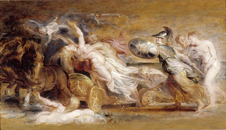 The Abduction of Proserpina - Pierre Paul Rubens