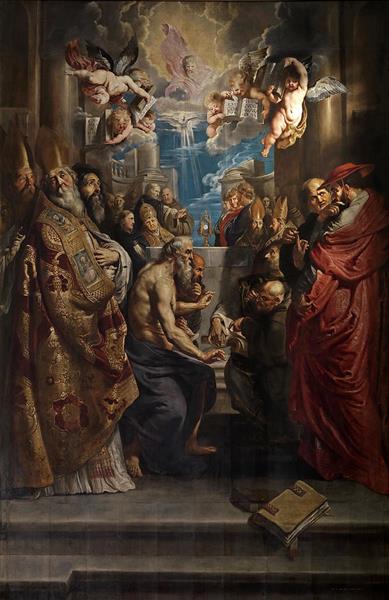 The Dispute About the Holy Sacrament - Peter Paul Rubens