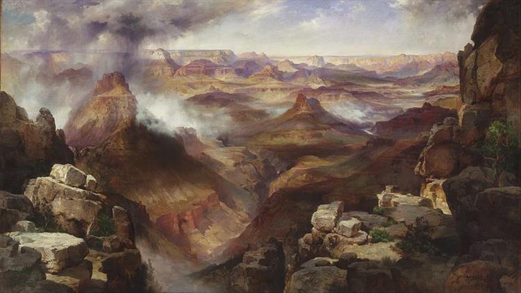Grand Canyon of the Colorado River - Томас Моран