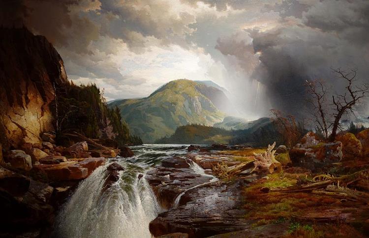 The Wilds of Lake Superior, 1864 - Thomas Moran