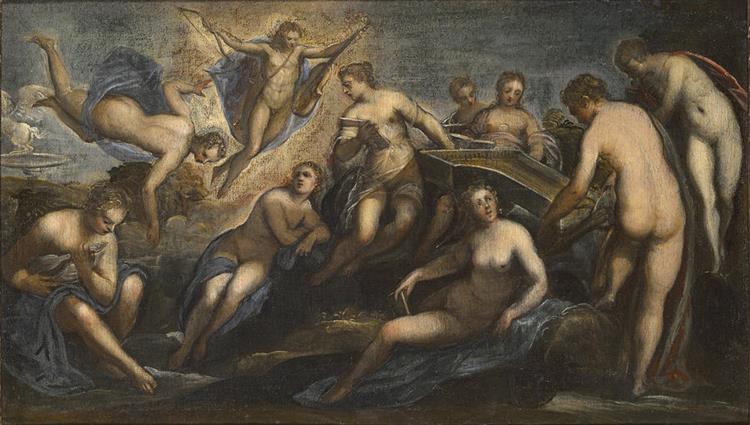 Apollo with Concert of the Muses - Тінторетто