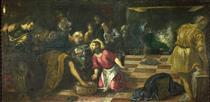 Fußwaschung - Jacopo Tintoretto