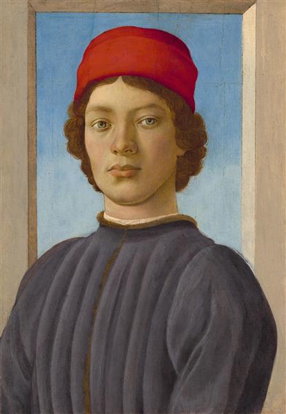 Portrait of a Youth, 1485 - Filippino Lippi
