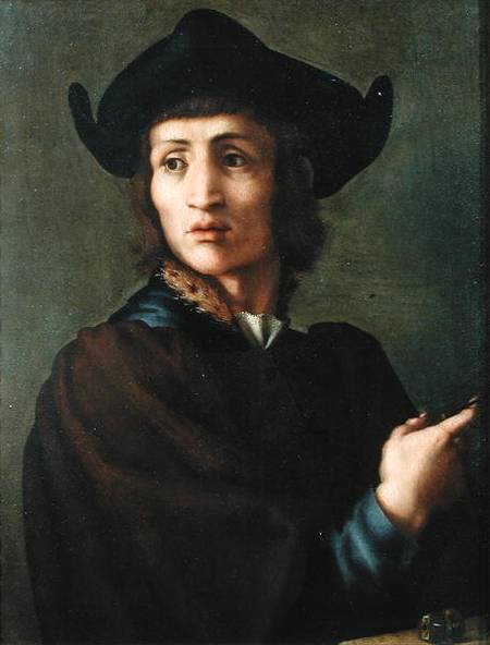 Portrait of a goldsmith, c.1518 - Джакопо Понтормо