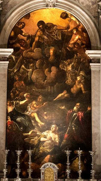 The Apparition of St Roch, c.1588 - Tintoretto