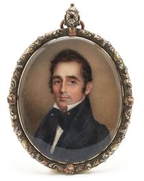 Miniature Portrait of a Gentleman - Anna Claypoole Peale