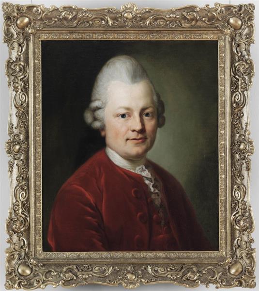 Portrait of Gotthold Ephraim Lessing (1729-1781) - Anton Graff