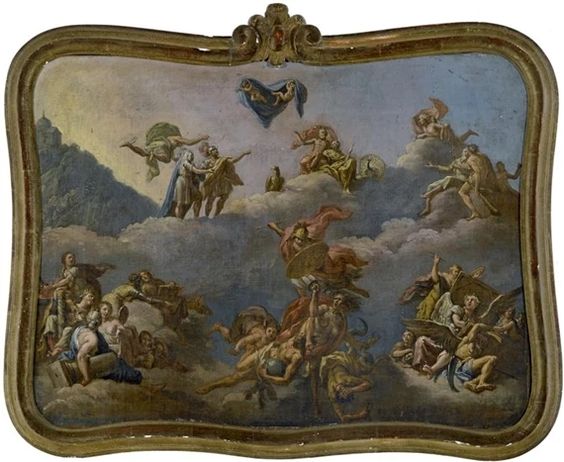 The Gods of Mount Olympus - Bartolomeo Altomonte