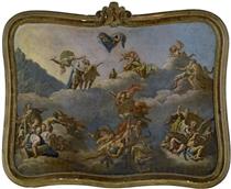 The Gods of Mount Olympus - Bartolomeo Altomonte