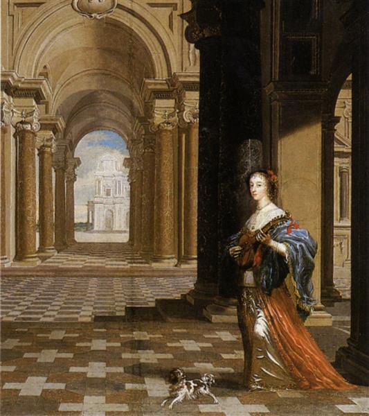 Queen Henrietta Maria - Cornelius Johnson