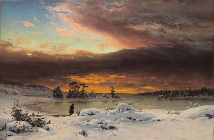 Winter Landscape - Fanny Churberg