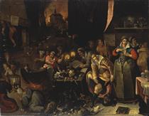The Witches' Kitchen - Frans II Francken
