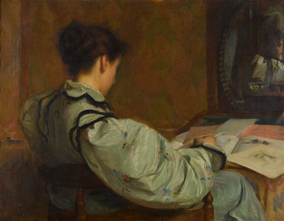 Miss Alice Watson, the Artist's Sister - George Spencer Watson (1869 1934)