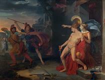 The Death of Alcibiades - Jacques Réattu