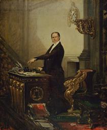 Portrait de Paul de Kock (1793-1871), romancier et auteur dramatique - Joseph Desire Court