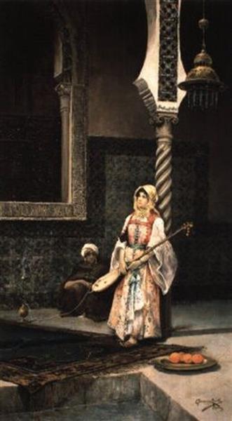 In the harem - Juan Jiménez Martín