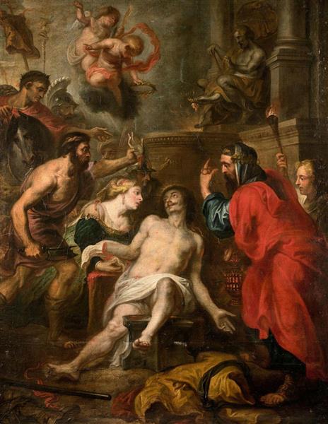 Le martyre de saint Adrien - Theodor van Thulen