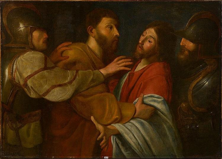 L'arrestation du Christ - Bartolomeo Manfredi