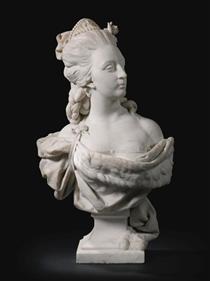 Bust of a Noblewoman - Carlo Nicoli