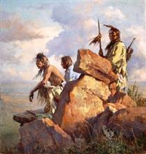 Among the Spirits of the Long Ago People - Howard Terpning