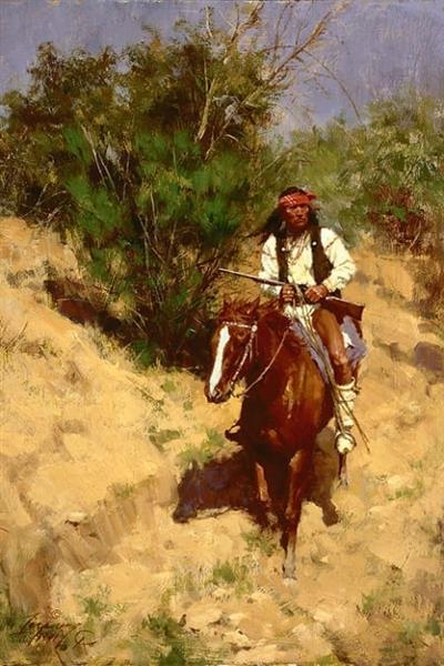 Apache Scout - Howard Terpning