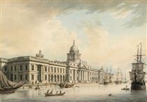 The Custom House, Dublin - James Malton