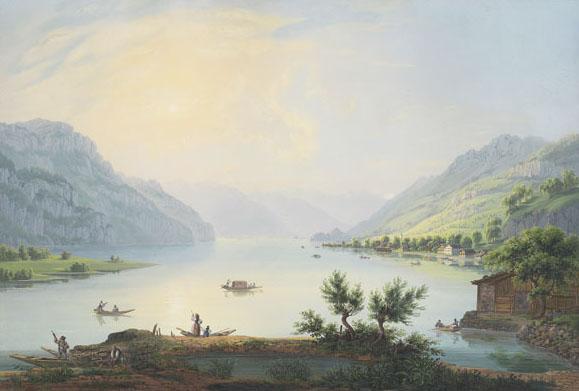 Landscape - Johann Ludwig Bleuler