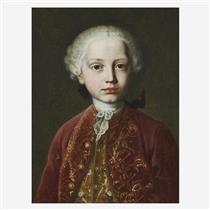 Portrait of a Child, Possibly from the Habsburg Family, Bust-Length - Marten van Mytens the Younger
