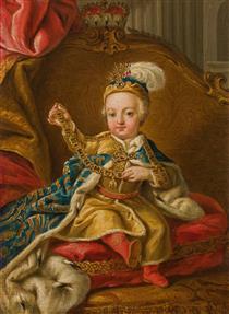 Joseph II. as a child - Marten van Mytens the Younger