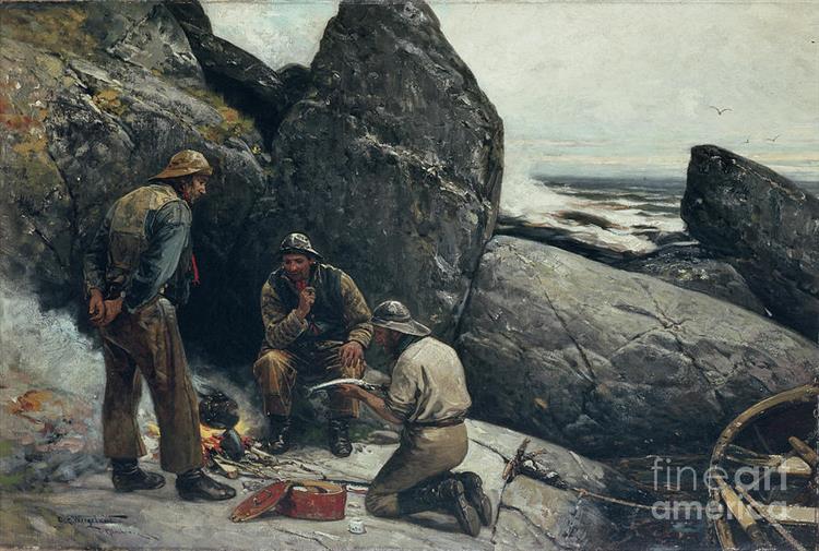 Fishermen O Vaering - Oscar Wergeland