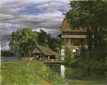 The Mill of Rathausen - Robert Zund