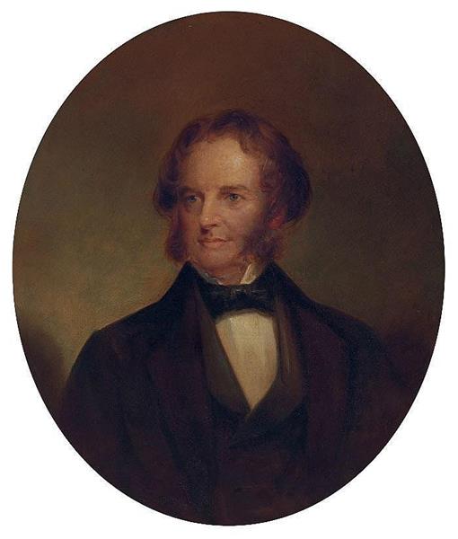 Portrait of Henry Wadsworth Longfellow - Thomas Buchanan Read
