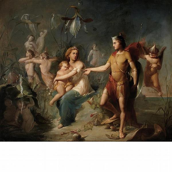 A Midsummer Night's Dream: The Conflict of Titania and Oberon - Thomas Buchanan Read