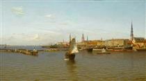 View of Riga - Ulrihs Boitmanis