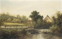 Scene in Devonshire - William Henry Mander