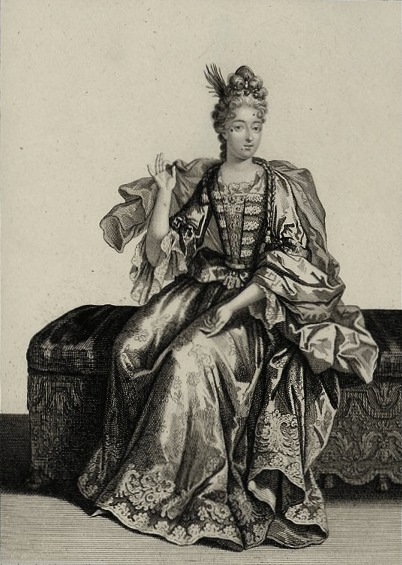 Madame La Marquise De Florensac - Henri Bonnart II 