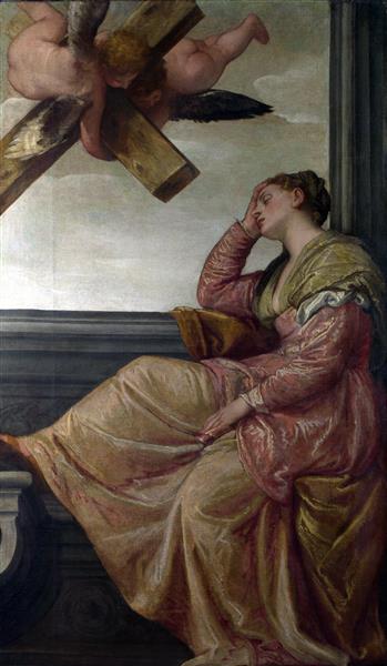 Die Vision der heiligen Helena, 1570 - Paolo Veronese