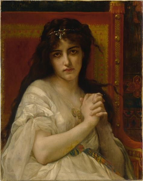 Desdemona, 1871 - Александр Кабанель
