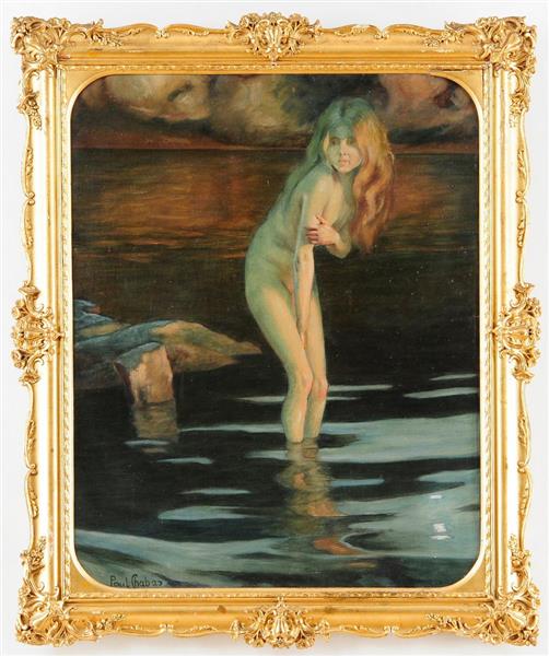 La Baigneuse (Au Crépuscule), c.1905 - Поль Эмиль Шабас