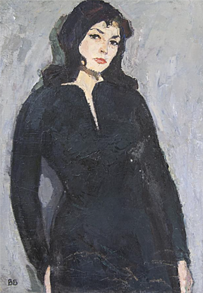 Portrait of Tanya, 1969 - Вилен Исаакович Барский