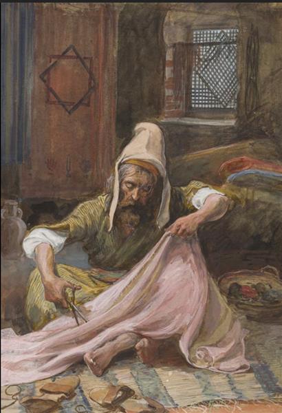 The Tailor, Old Testament series, c.1896 - 1902 - James Tissot
