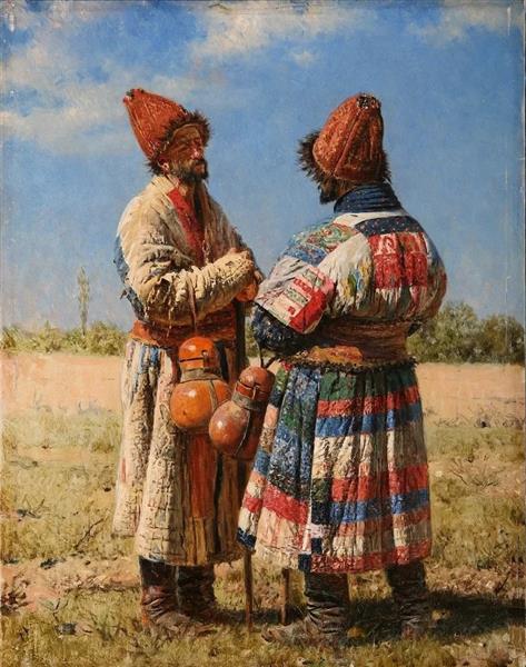 Dervishes-Duvans, 1870 - Vasily Vereshchagin