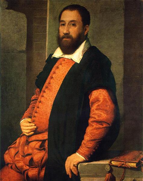 Portrait of Jacopo Foscarini, 1575 - Джованні Баттіста Мороні