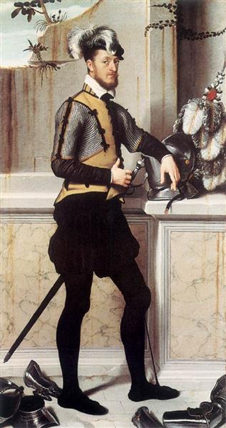 Portrait of a Gentleman, c.1550 - Джованни Баттиста Морони