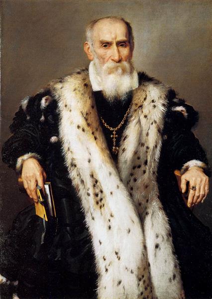 Portrait of a Man, 1568 - 1570 - Giovan Battista Moroni