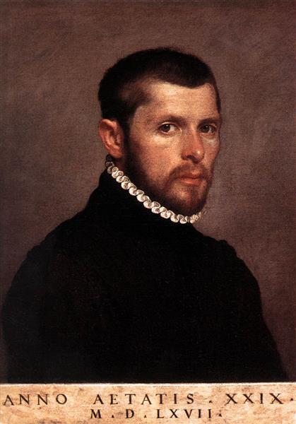 Portrait of a Man, 1567 - Джованни Баттиста Морони