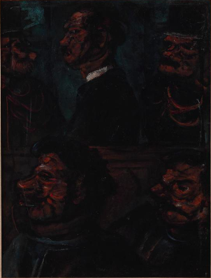 The Accused, 1908 - Georges Rouault