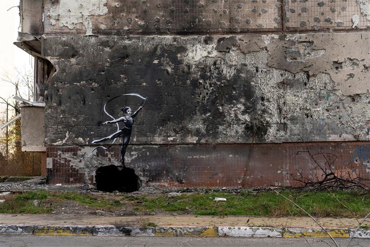 Irprn, Hostomelske Shose 15, 2022 - Banksy