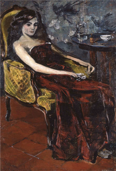 Jeune femme à la seringue, 1898 - Émilie Charmy