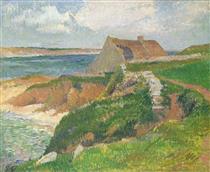 The Island of Raguenez, Brittany - Henry Moret